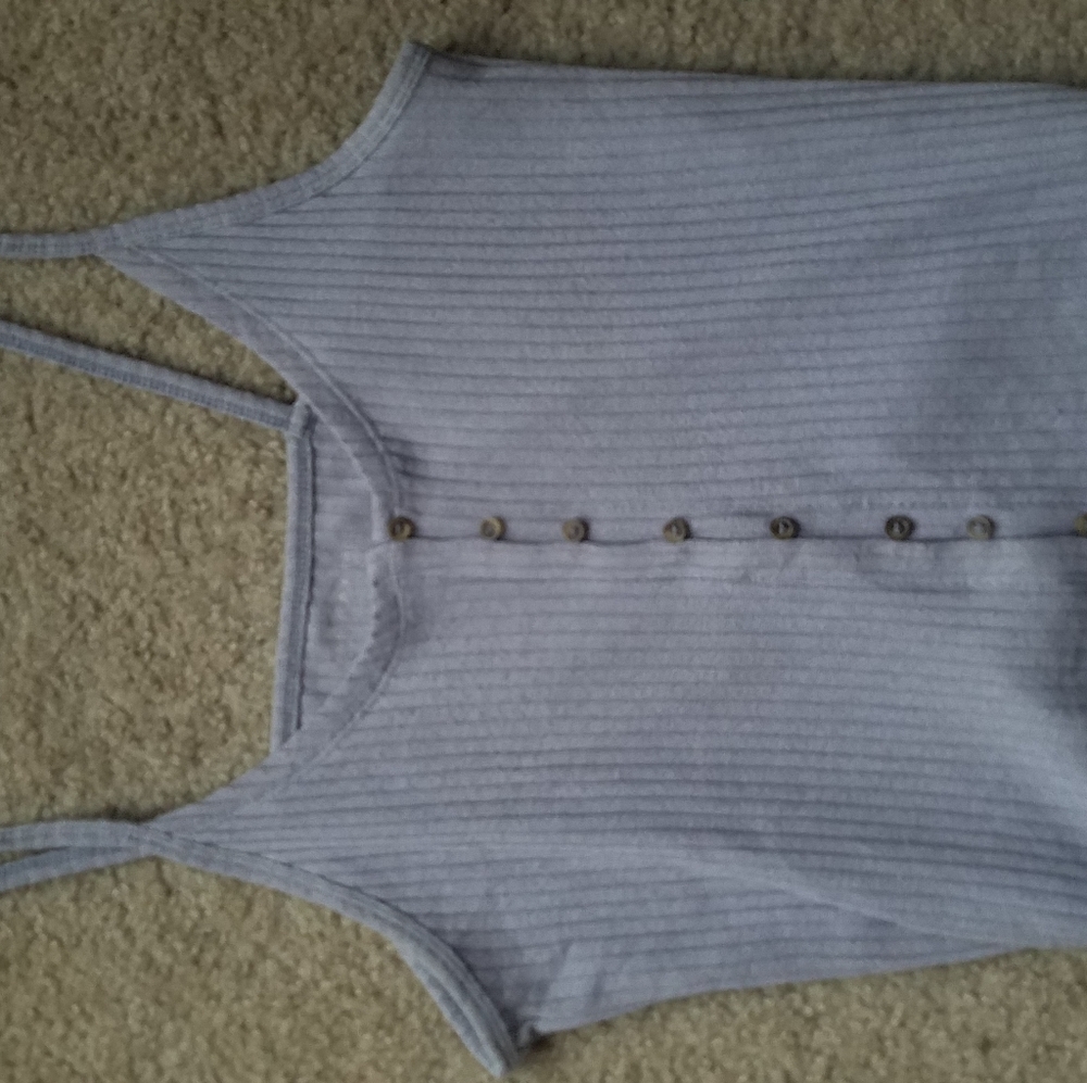American Eagle Button Top